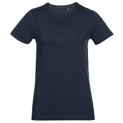 Футболка женская T-bolka Stretch Light Lady, темно-синяя (navy)-0