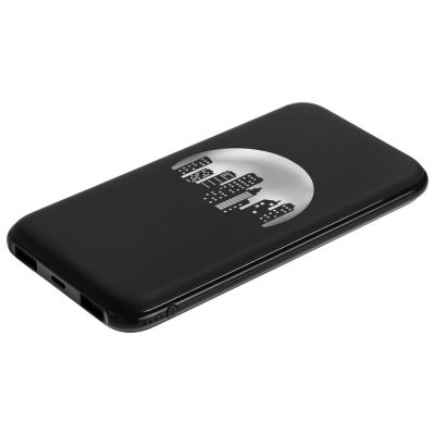 Аккумулятор с подсветкой markBright City, 10000 мАч, черный-0