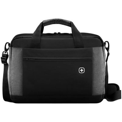 Сумка для ноутбука 16, черный с серым-0