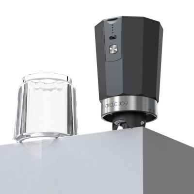 Портативная кофемолка Electric Coffee Grinder, черная с серебристым-5
