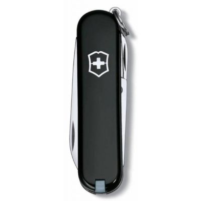 Нож-брелок Classic 58 с отверткой, черный-2