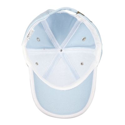 Бейсболка Unit Trendy, голубая с белым-4