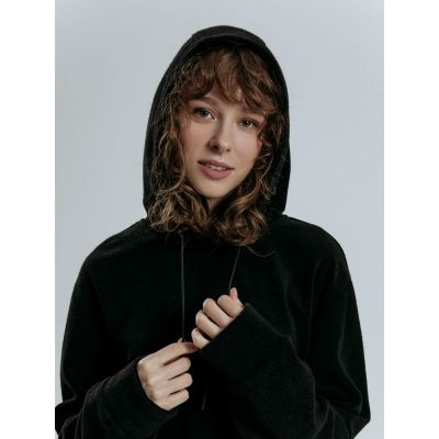 Худи унисекс Prima Vista, черное-12