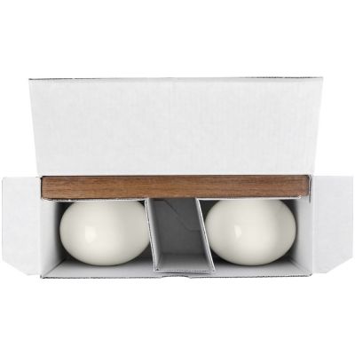 Набор из солонки и перечницы Piacente, белый-5