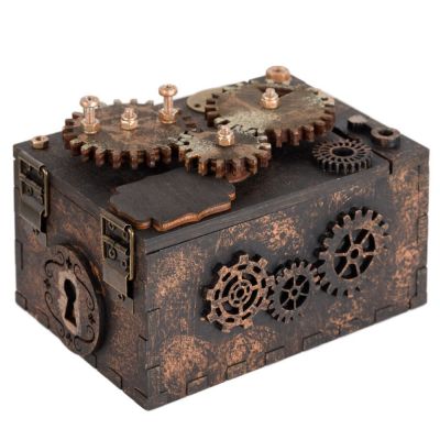 Шкатулка с секретом Gearbox, малая-9