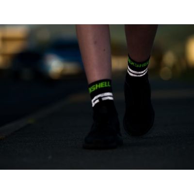 Водонепроницаемые носки Pro Visibility Cycling, черные с серым-2