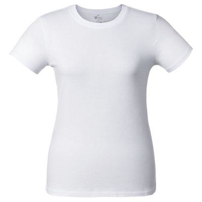 Футболка женская T-bolka Lady, белая-0
