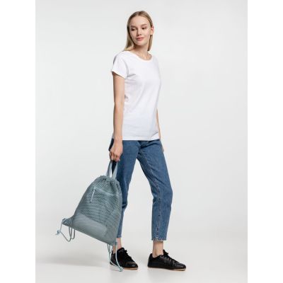 Рюкзак-мешок Verkko, серо-голубой-8