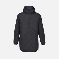 Куртка-парка унисекс Reverse, черная