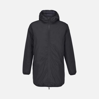 Куртка-парка унисекс Reverse, черная-0
