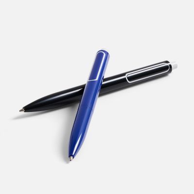 Ручка шариковая Outliner, черная с белым-6