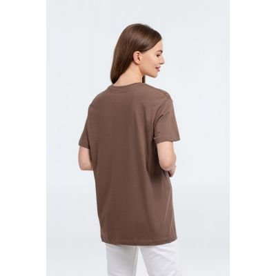 Футболка «Осенило», шоколадно-коричневая-5