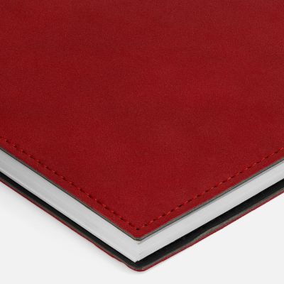 Ежедневник Notera, недатированный, красный-4