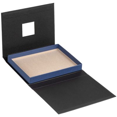 Коробка Plus, черная с синим-2