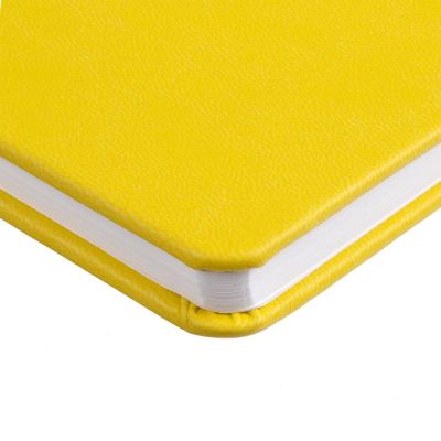 Блокнот Cluster Mini в клетку, желтый-2