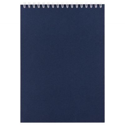 Блокнот Nettuno в клетку, синий-1