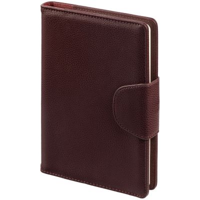 Блокнот Tactic в суперобложке, бордовый-1