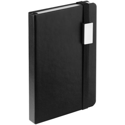 Ежедневник Replica Metal Mini, недатированный, черный-2