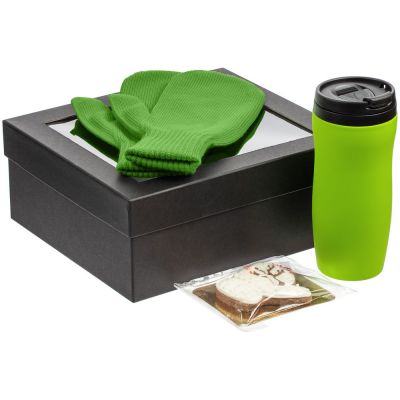 Набор «Зима в ладошке», черный с зеленым-0