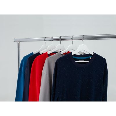 Футболка с длинным рукавом Kosmos 1.0, синий меланж-6