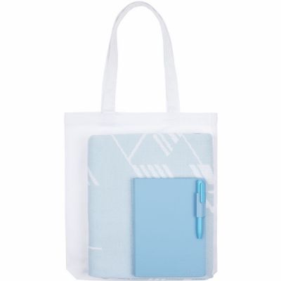 Набор Merry Flakes, голубой с белым-1