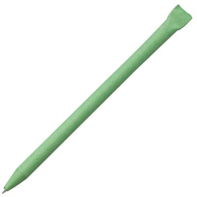Ручка шариковая Carton Color, зеленая-0