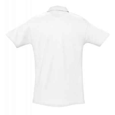 Рубашка поло мужская Spring 210, белая-1