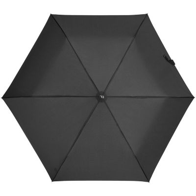 Зонт складной Rain Pro Mini Flat, черный-0