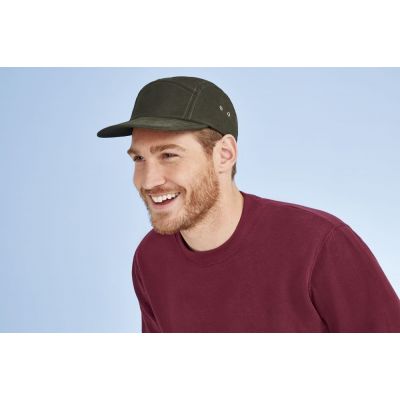 Бейсболка PARKER, коричневая-3