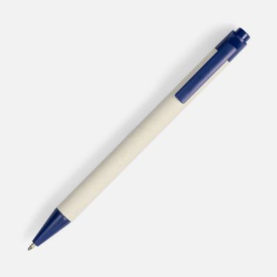 Ручка шариковая MilkMake, синяя-1