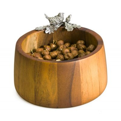 Орешница-конфетница «Певчая птичка»-1