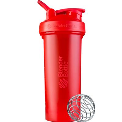 Спортивный шейкер Classic V2 Full Color, большой, красный-0