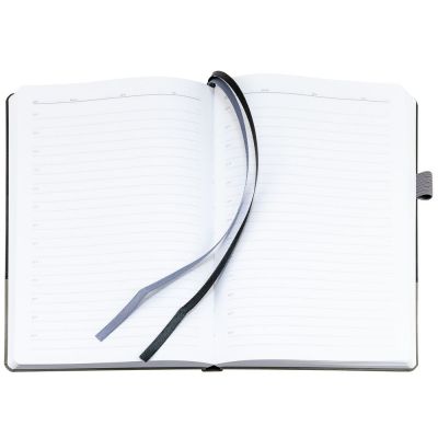 Ежедневник Horizon, недатированный, серый с черным-7