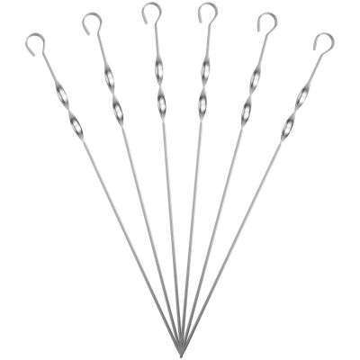 Набор шампуров в чехле Bower, ver.2, серый-3