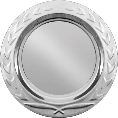 Тарелка наградная «Круг почета», серебристая-0