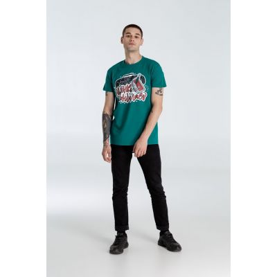 Футболка «Пленка кончилась», изумрудно-зеленая-6