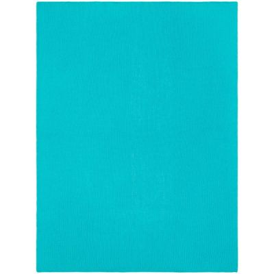 Плед Knitly, лазурный-2