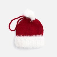 Подвеска на елку «Вьюшка», шапочка, красная