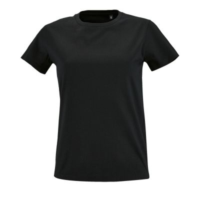 Футболка женская Imperial Fit Women, черная-0