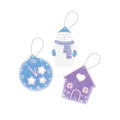 Набор для творчества Winter's Tale: мишка, домик, часы-2