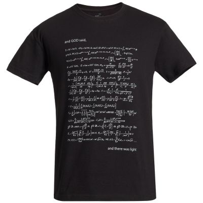Футболка мужская «Да будет свет», со светящимся принтом-0