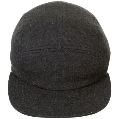 Бейсболка Baldwin, черный меланж-1