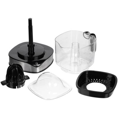 Электрическая соковыжималка для цитрусовых Source Force, серебристо-черная-1