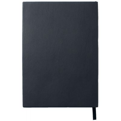 Блокнот Stripe Soft, в линейку, темно-синий-1