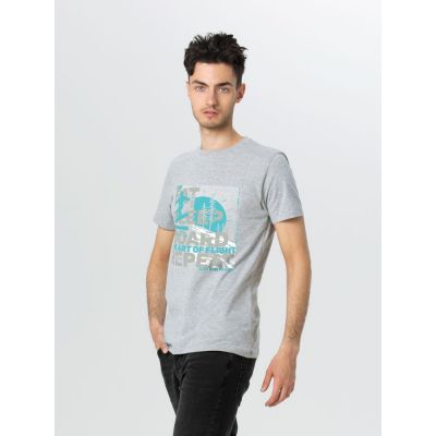 Футболка Snowboard, серый меланж-2