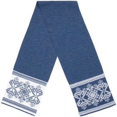 Шарф Onego New, синий (джинс)-1