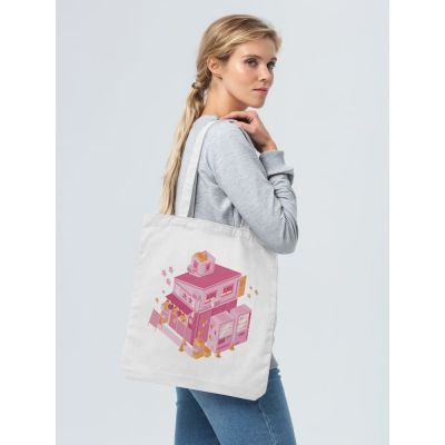 Холщовая сумка «Осака. Рамен», молочно-белая-3