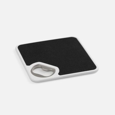 Костер с открывашкой для бутылок Bartender, ver.2, белый-1