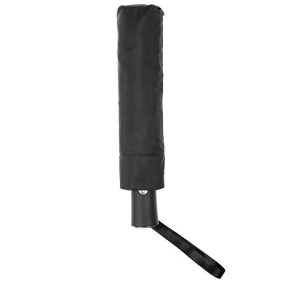 Зонт складной Easy Close, черный-2