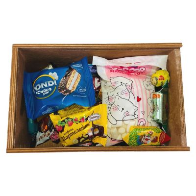 Набор Candyland в деревянном ящике-0